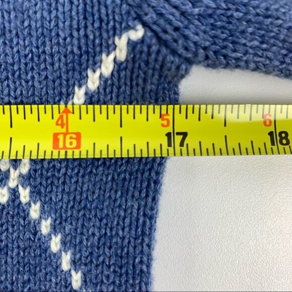 Gymboree Boys Argyle Zip up Sweater size 8 - Picture 4 of 5